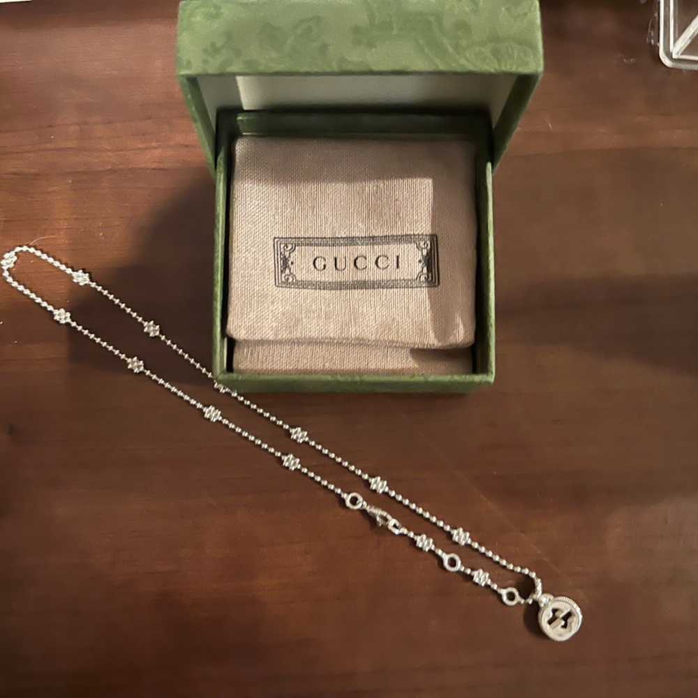 Authentic Gucci Necklace, New